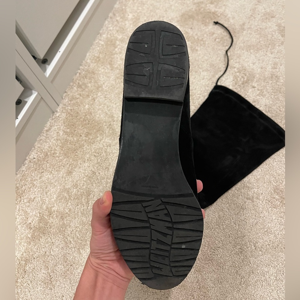 Stuart Weitzman Lowland Black Suede boots - Picture 3 of 5